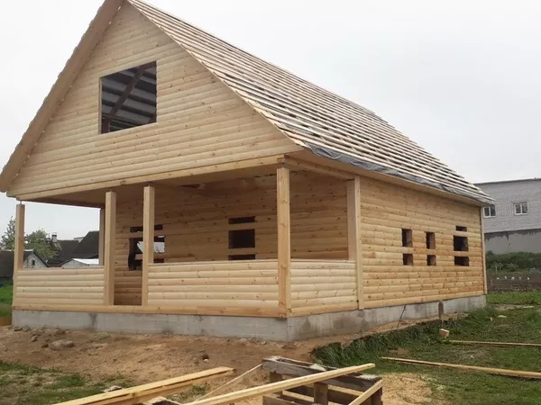 Построим деревянный Дом и баню из бруса на заказ. Сморгонь 6